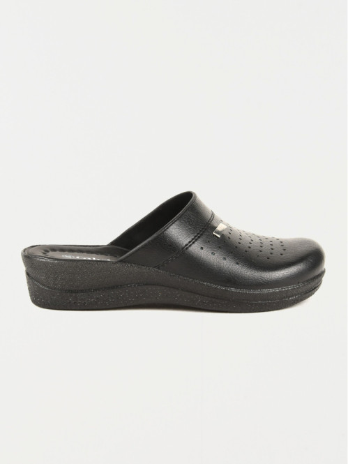 Sabot confort noir femme (36-41)