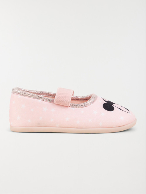 Chaussons roses Minnie fille (31-34)