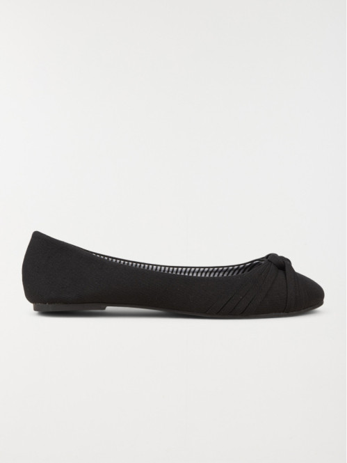 Ballerine noeud tressée femme (37-42)