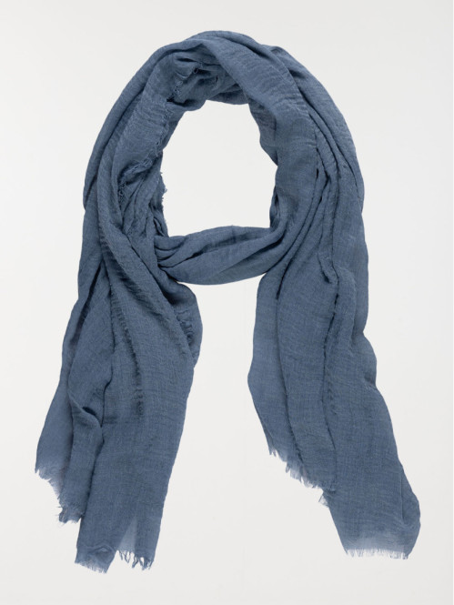 Foulard homme coloris indigo