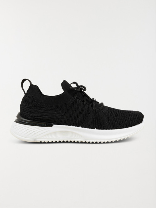 Baskets de sport noires femme (36-41)