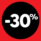 Soldes -30%