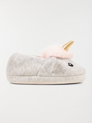 Chaussons Fille gris pointure 35 - DistriCenter