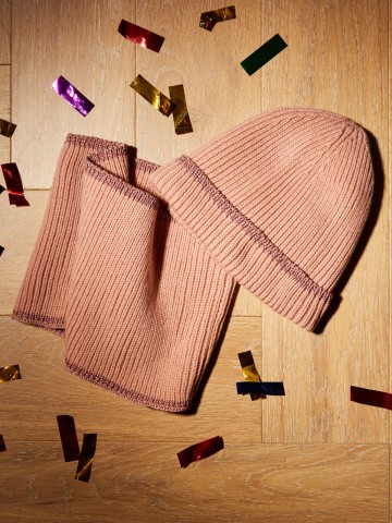 Ensemble Bonnet, écharpe et gants fille - DistriCenter