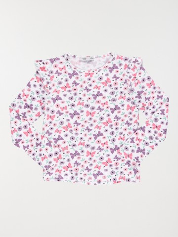 Tee-shirt Stitch fille (XXS-M) - DistriCenter