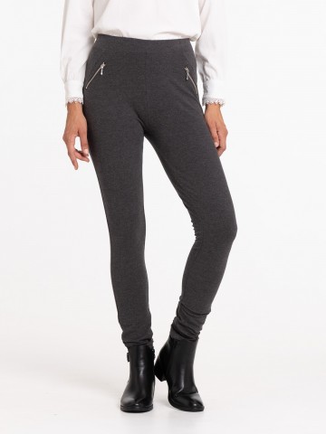 Pantalon - Legging Femme gris taille 52 - DistriCenter