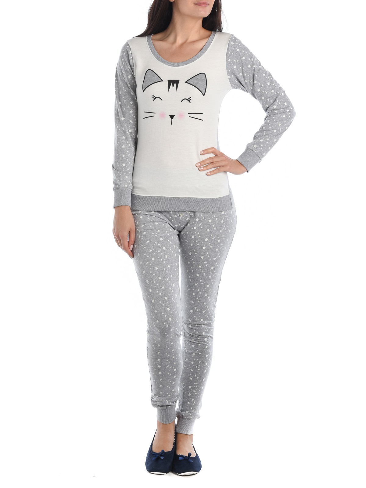pyjama femme le chat