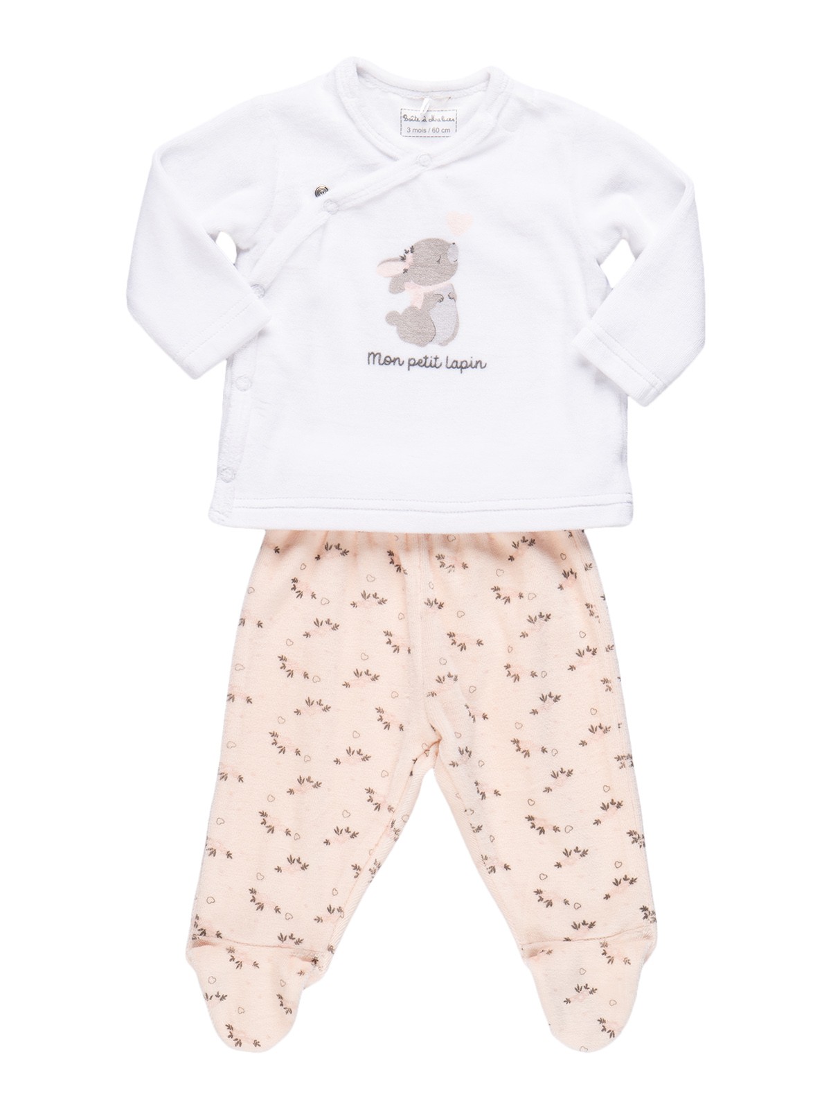 Pyjama naissance lapin fille (0-9M) - DistriCenter