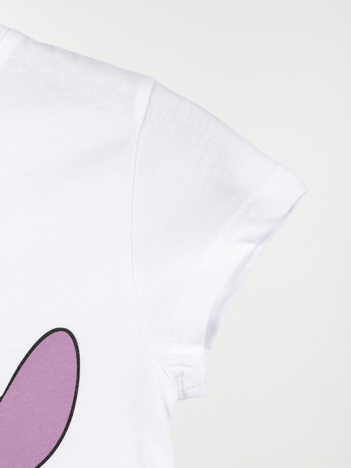 Tee-shirt fille Stitch blanc (3-8A) - DistriCenter